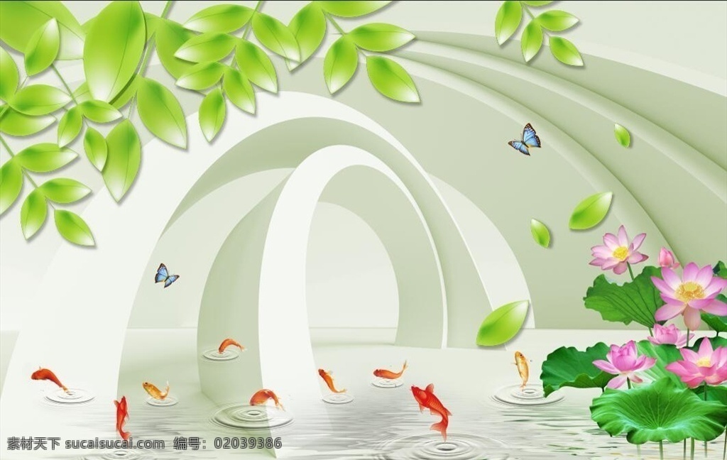3d 立体 空间 荷花 鱼 电视 背景 墙 电视背景墙 客厅背景墙 沙发背景墙 中式背景墙 中国风 九鱼图 富贵有余 连年有余 荷花鲤鱼 3d背景墙 装饰画 无框画 简约画 立体画 挂画 墙画 壁画 墙纸 分层
