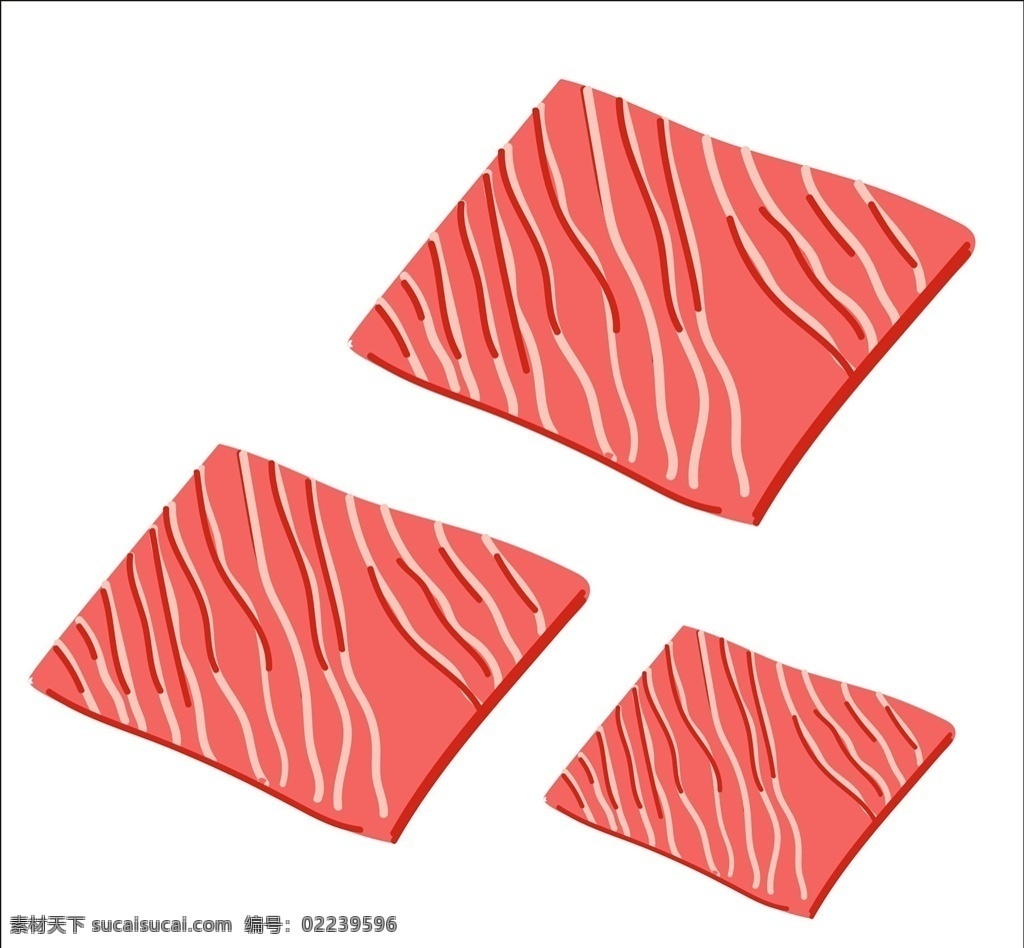 矢量肉片图片 牛排 眼肉 鸡腿 汉堡 西兰花 西瓜 烧鸡 鱼片 生鱼片 鸡蛋 香蕉 葡萄 面包 火腿 肉片 羊肉 猪肉 五花肉 矢量肉 卡通设计