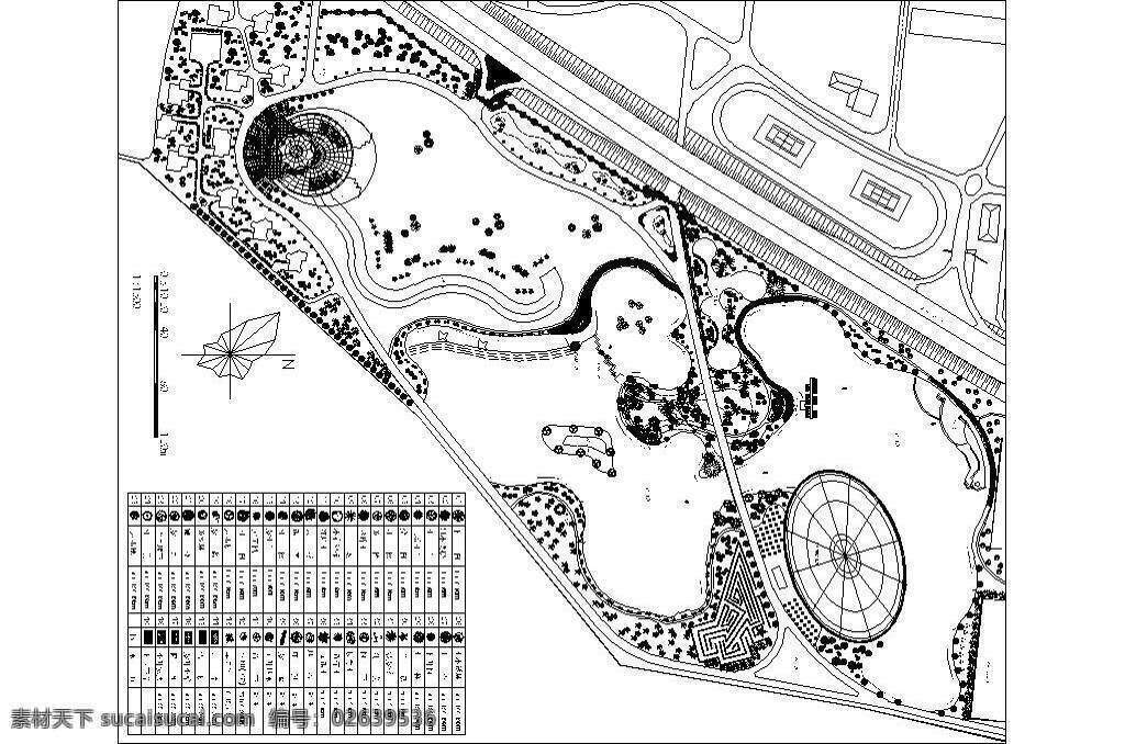 公园 绿化 种植 图 平面图 cad 最新 园林设计 绿植 绿化图 2018 规划设计