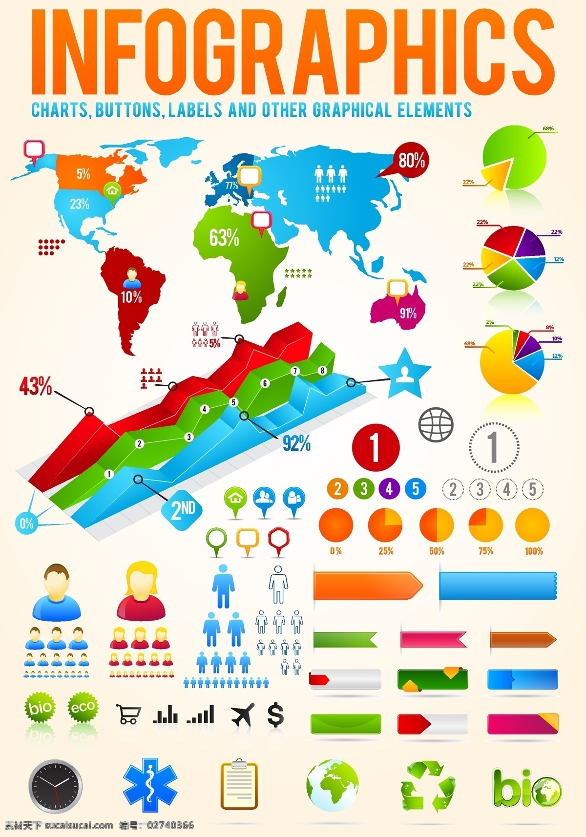 色块 地图 矢量 彩色 地图矢量 地势 矢量图