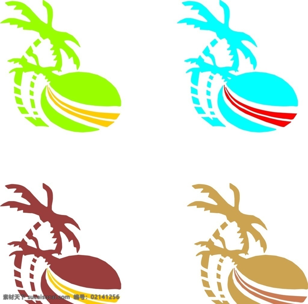 椰子树矢量图 椰子树 椰子 树 椰子矢量图 矢量图 初作 标志图标 公共标识标志