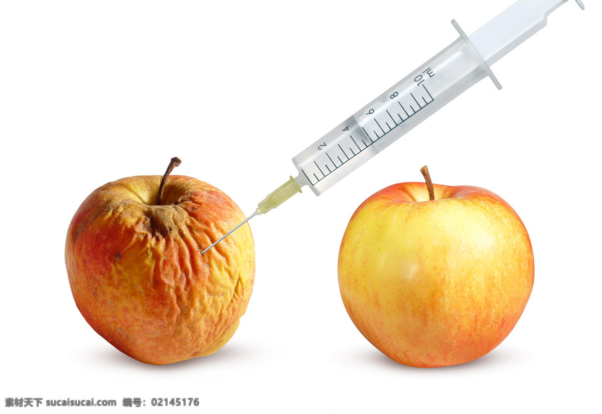 创意 医疗 整形 广告 医疗整形 整形美容 整形广告 水果 苹果 注射器 医疗护理 现代科技