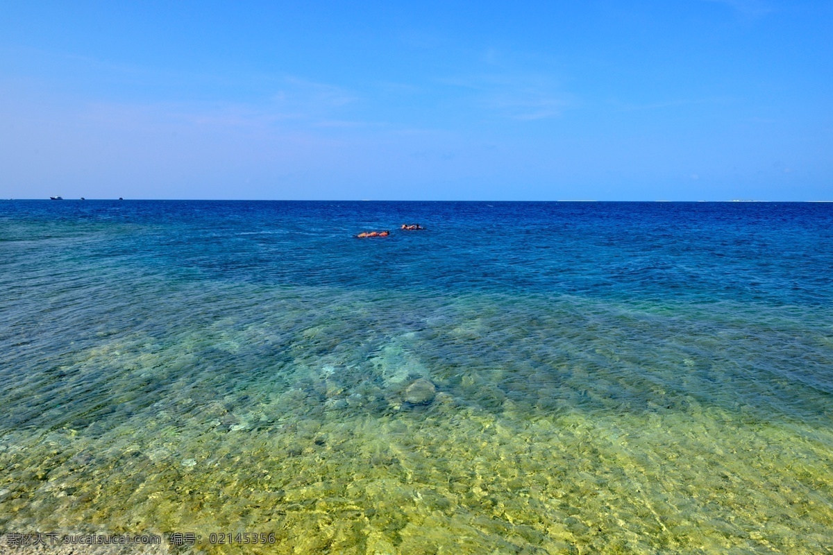 海南 西沙 鸭 公岛 风景