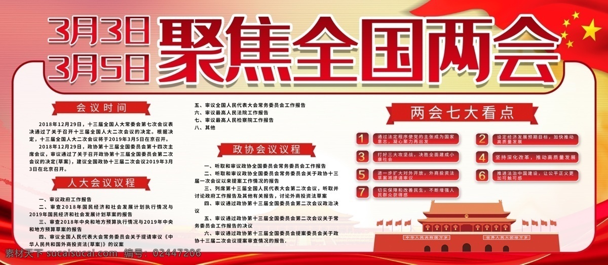 两会展板 两会宣传栏 两会墙板 两会宣讲展板 2019两会 2019 两会 展板 全国两会 政府工作报告 贯彻两会精神 学习两会精神 两会学习展板 两会宣传展板 两会背景 两会解读 两会亮点 聚焦两会 国庆70周年 建国70周年 国庆 国庆展板 国庆标
