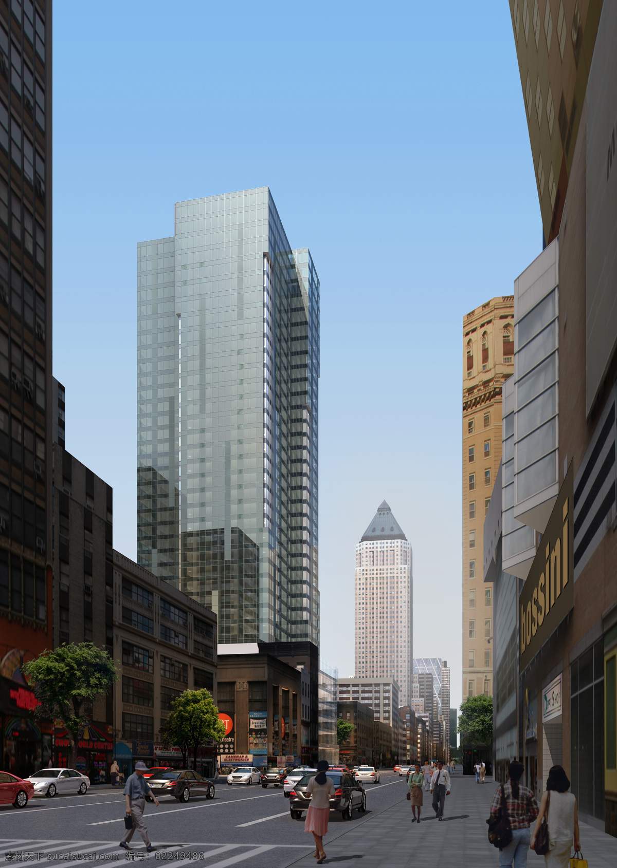 分层 景观建筑 效果图 建筑 景观 家居装饰素材 建筑设计
