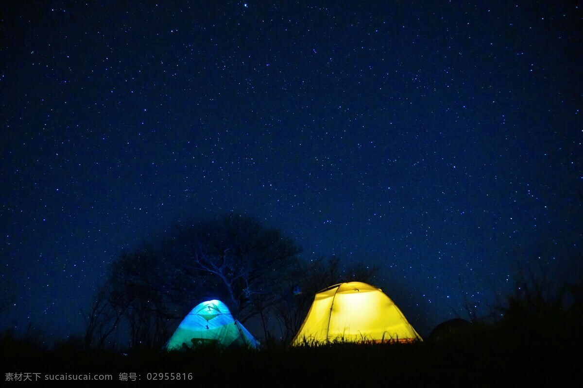 星空 露营 黑夜星空 满天繁星 露营帐篷 繁星点点 眨眼的小星星 旅游摄影 国内旅游