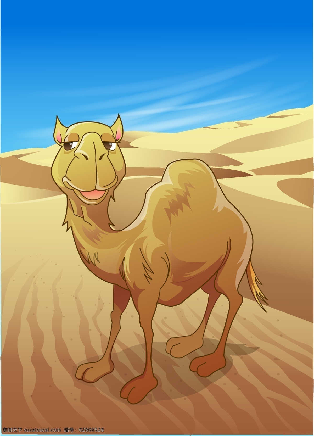 骆驼 向量 动物 矢量图 矢量人物
