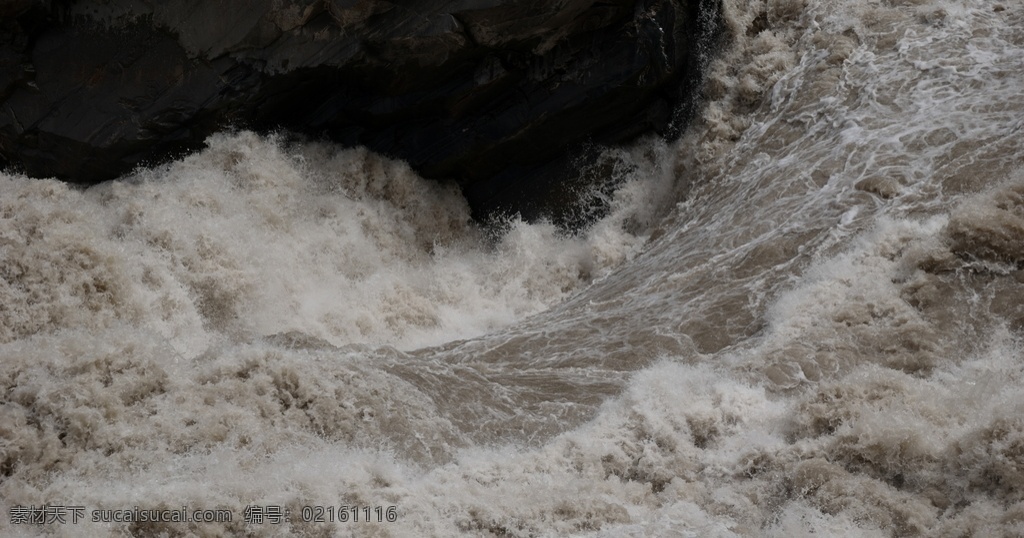 洪水图片 丽江 香格里拉 虎跳峡 峡谷 洪水 大水 江 巨石 旅游摄影 国内旅游