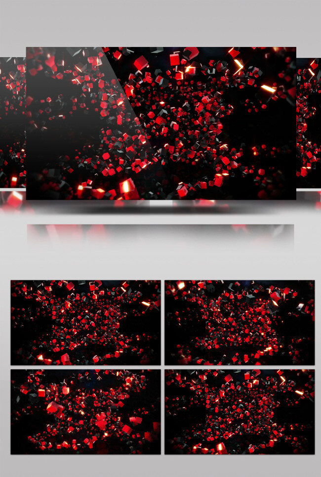 经典 粒子 动态 视频 高清视频素材 视频素材 动态视频素材 红色 珠子 好看