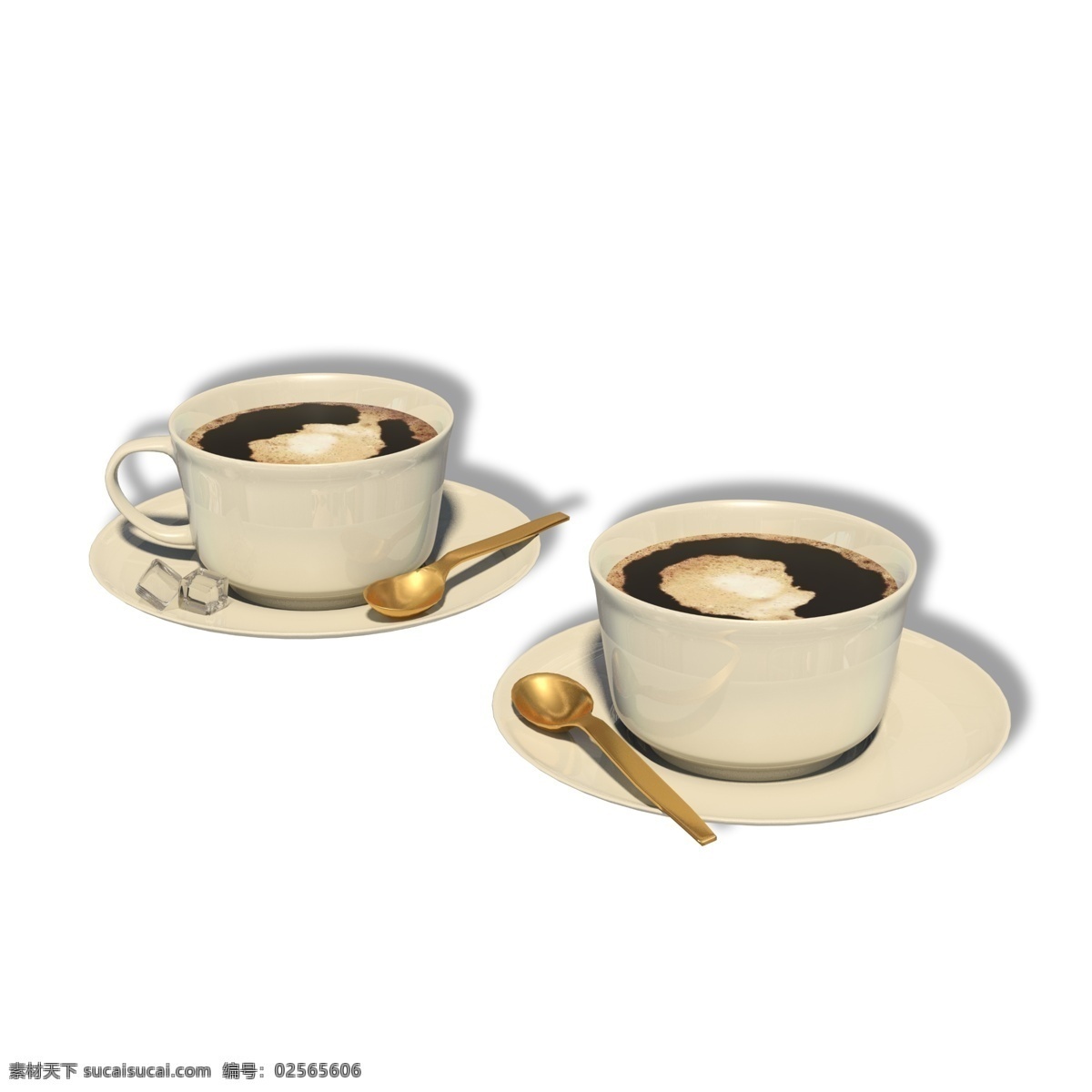 陶瓷 描金 咖啡杯 套装 勺子 碟子 咖啡 饮料