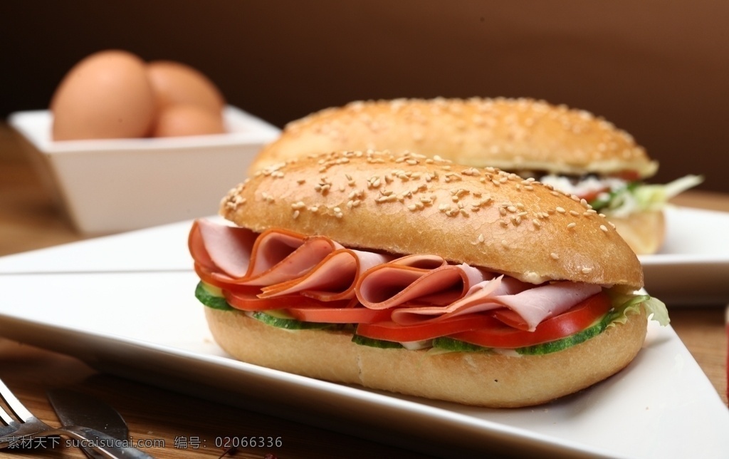 火腿汉堡 美食 食物 写真 可口 美食摄影 餐饮美食 西餐美食