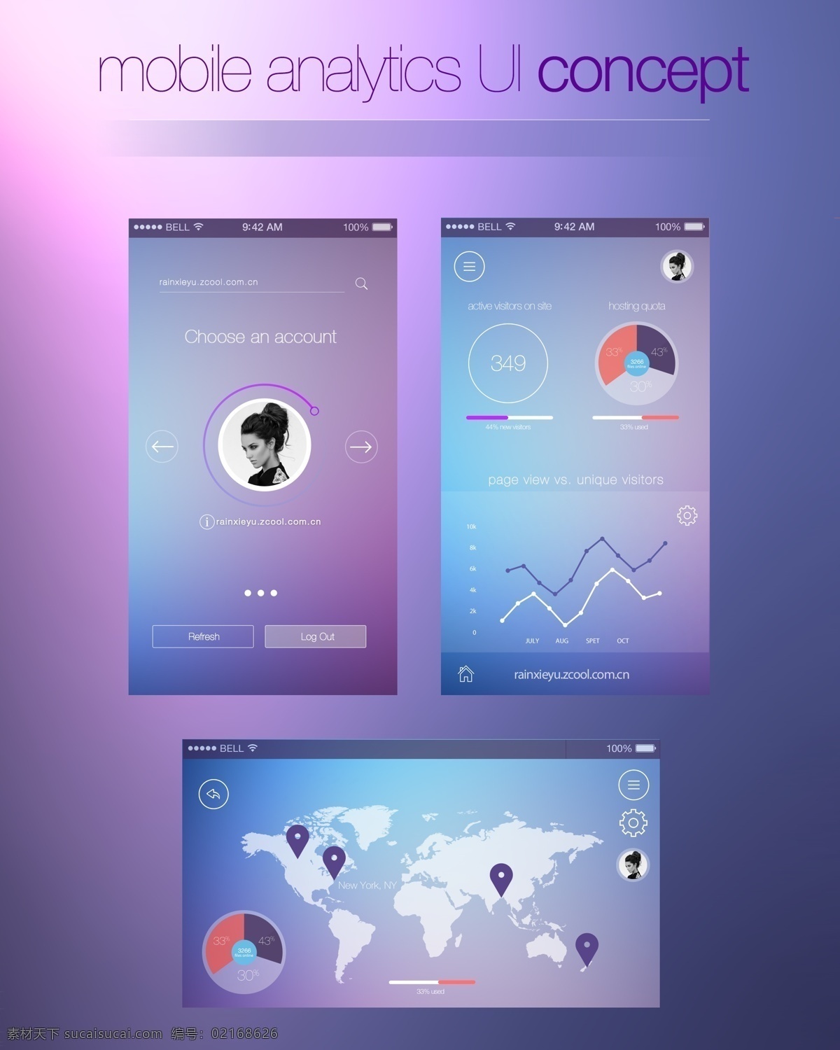 ui 工具包 蓝色 紫色 样式 web 风格 界面 蓝色的 网页 元素 文件 蓝色和紫色 试剂盒 psd的 网页素材 网页界面设计