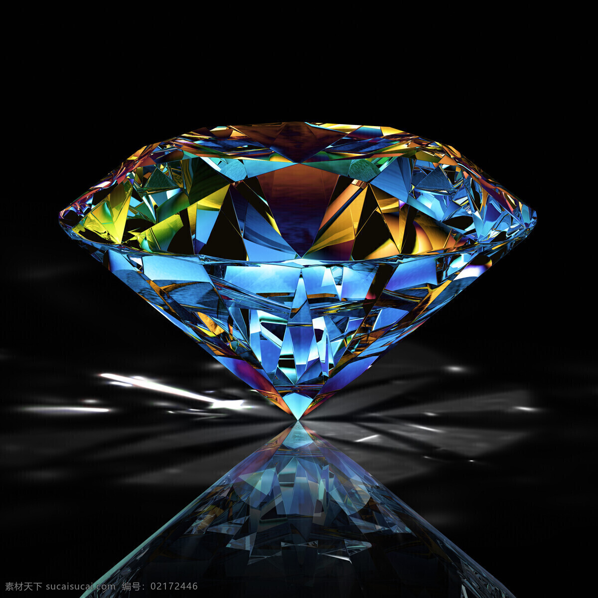 颗 大 钻石 珠宝 奢侈品 流光异彩 闪闪发亮 珠宝服饰 生活百科