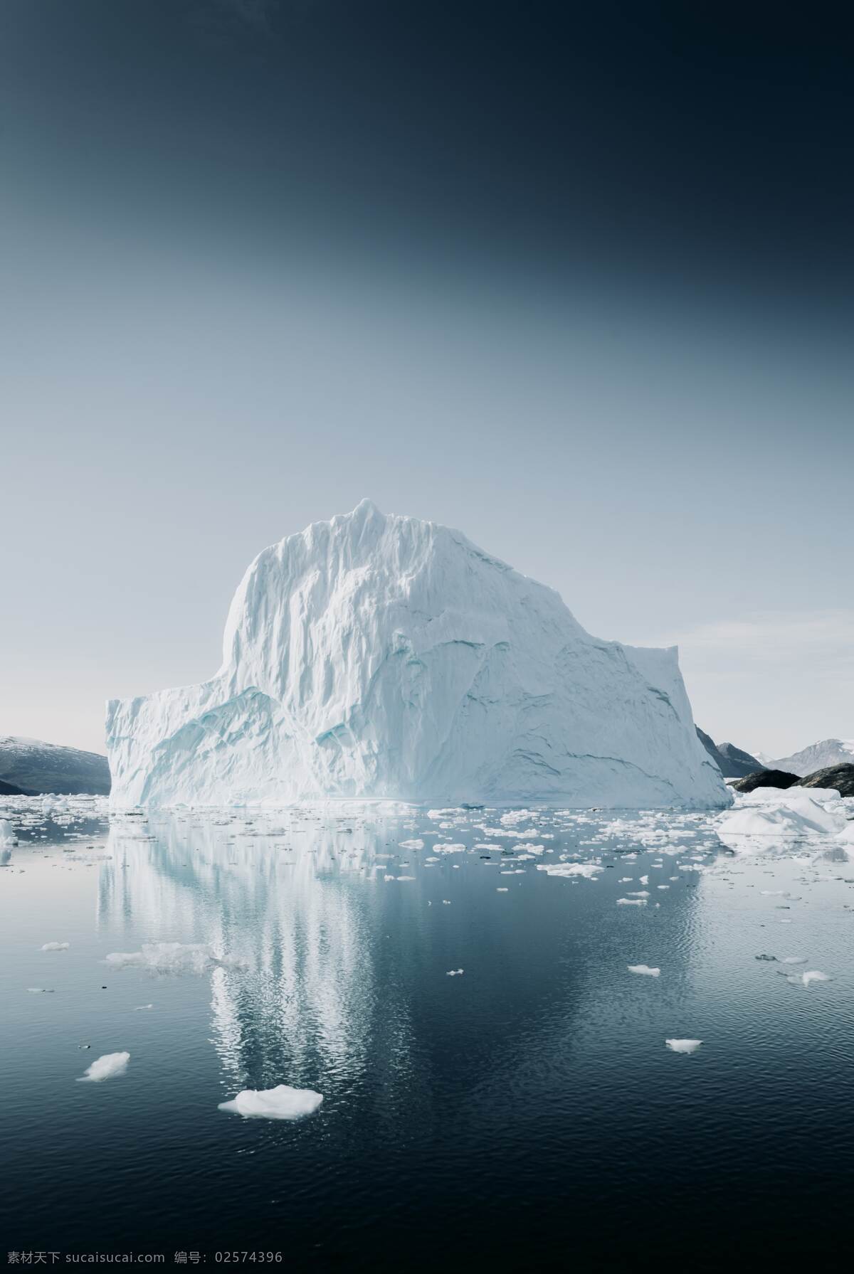 冰山 山峰 ps 融化 全球变暖 碎块 海水 黑色 绝望 主体 白色 倒影 北极 南极 碎裂 自然景观 自然风景