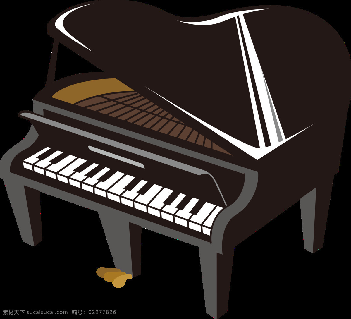 黑色 卡通 钢琴 元素 儿童弹钢琴 钢琴海报 钢琴培训 钢琴学习 钢琴音乐会 钢琴招生海报 卡通钢琴 少儿钢琴 学习钢琴 音乐元素