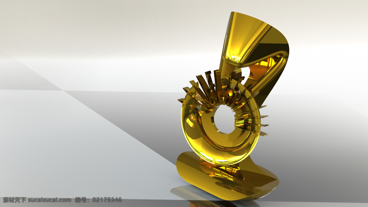 黄金 齿轮 2013 goldengear2013 3d模型素材 3d打印模型