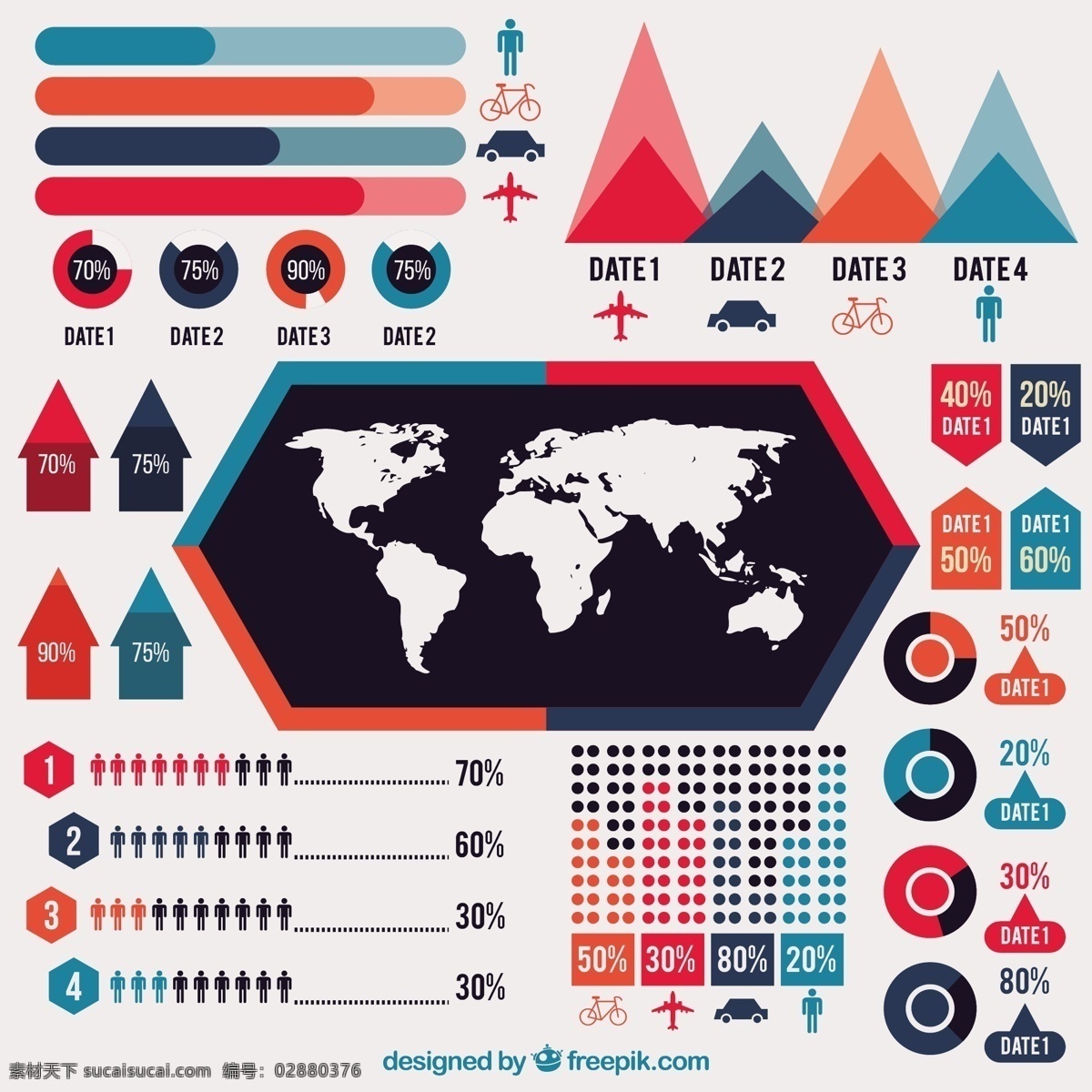 设置 丰富多彩 旅行 信息 图表 图 模板 地图 世界 世界地图 色彩 图形 平面 酒吧 工艺图表模板 数据 运输