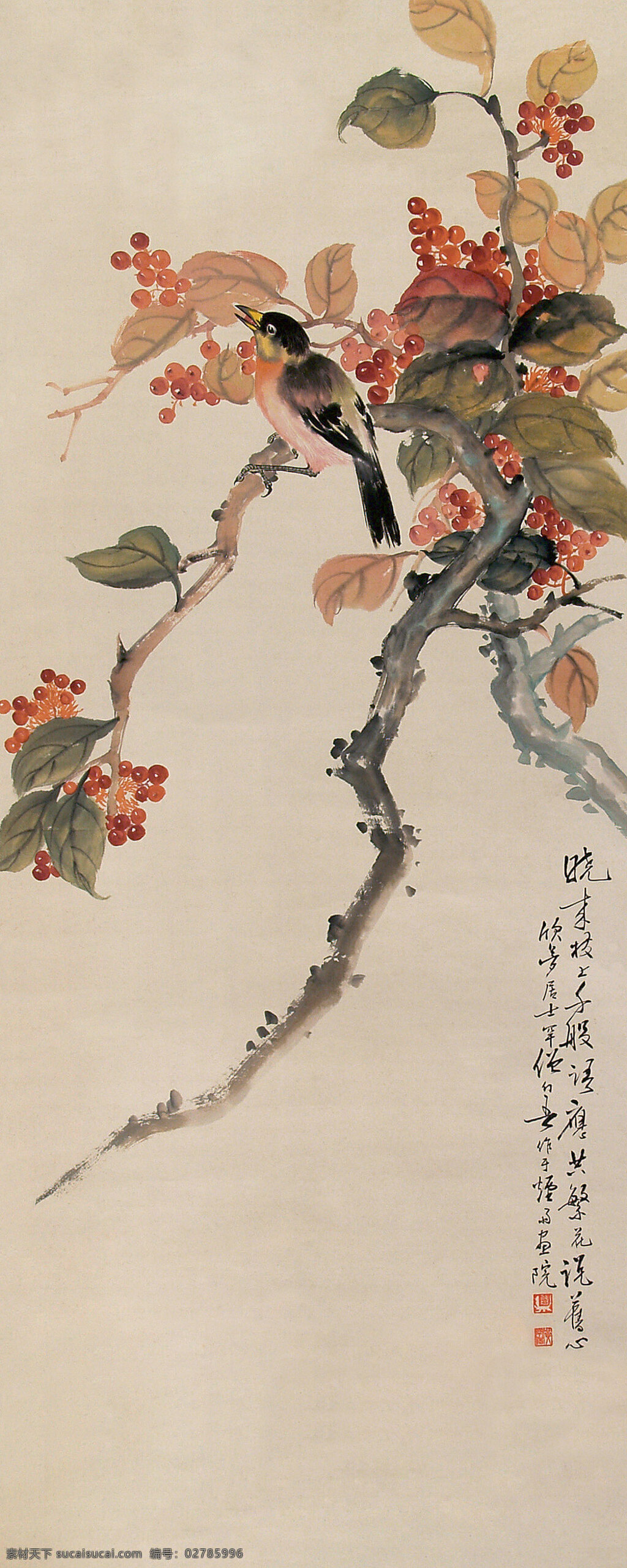 黄幻吾花鸟画素材图片下载-素材编号02785996-素材天下图库