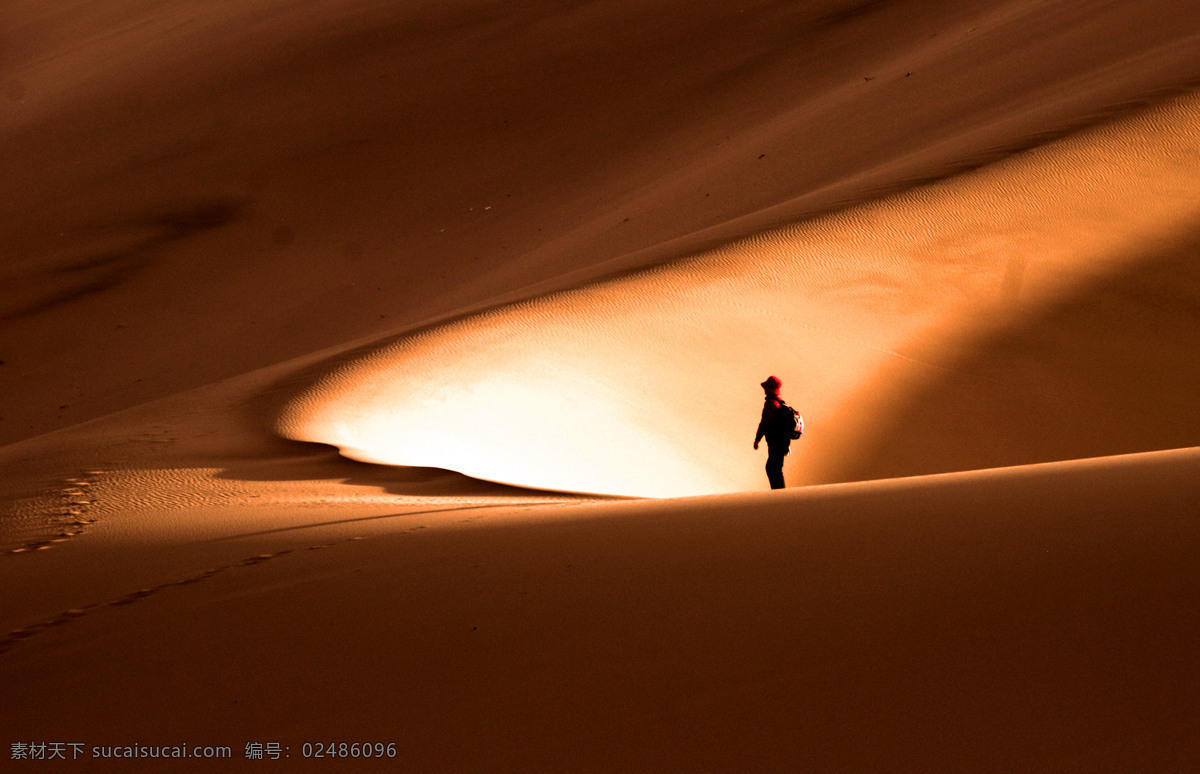 走向阳光 沙海 阳光 沙漠 甘肃风光 国内旅游 旅游摄影