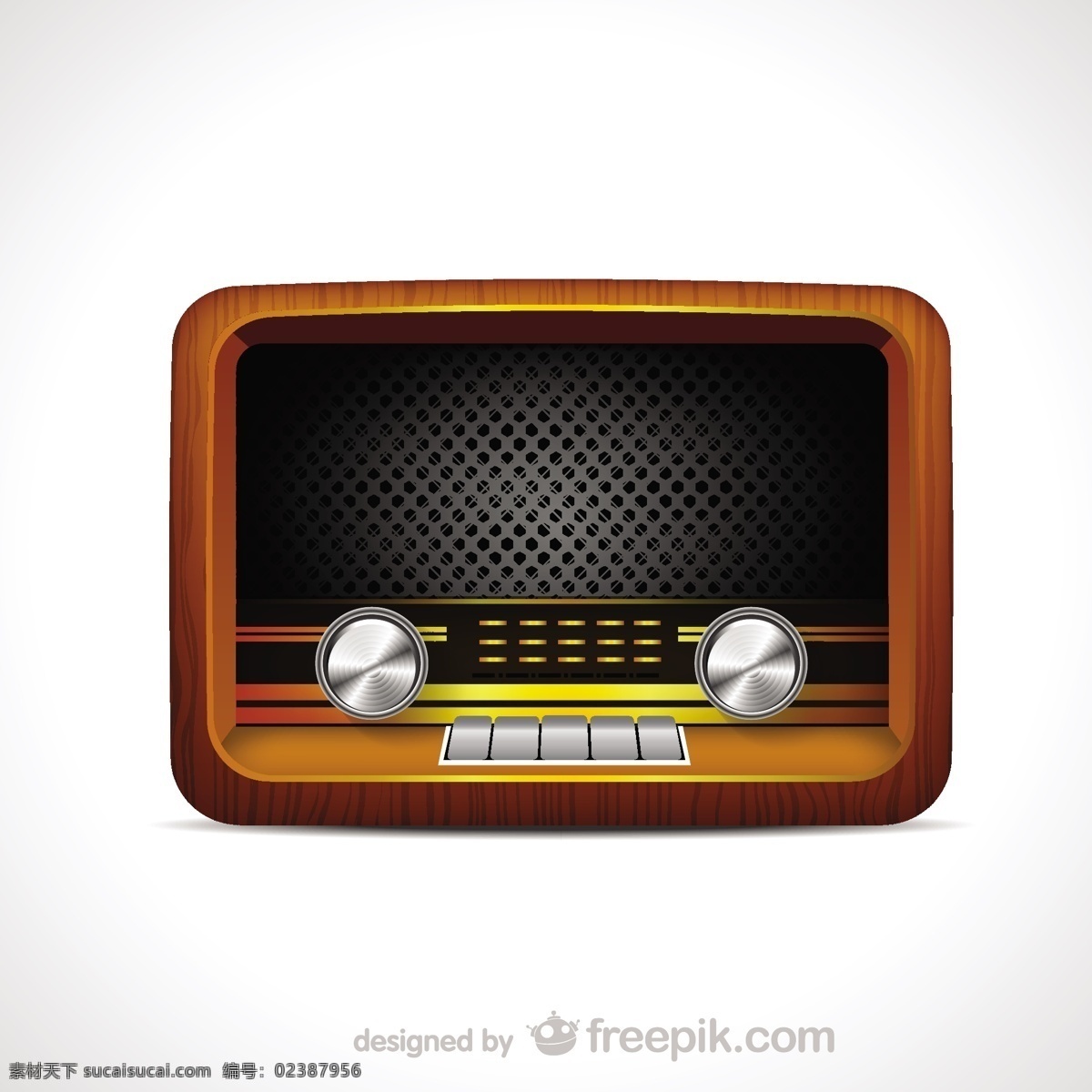 老式 收音机 矢量 复古 音乐 按钮 音频 立体声 拨号 频率 收音机按钮 白色