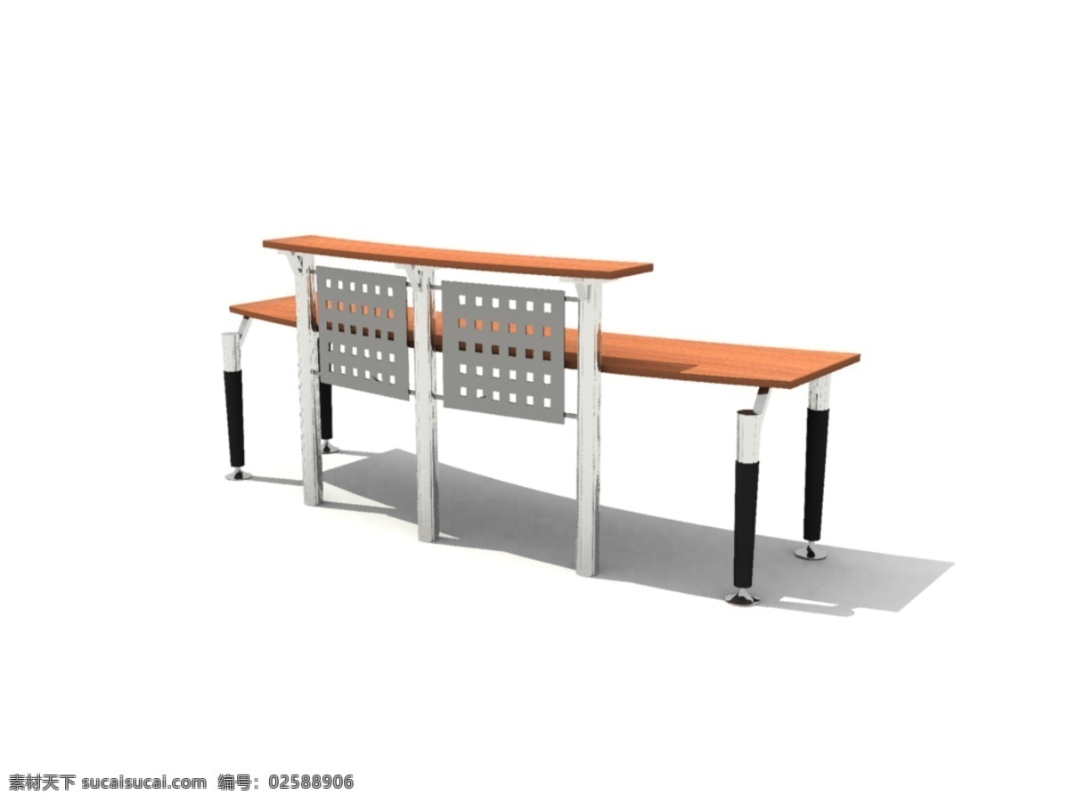 简单 大方 办公 家具 3d素材 办公类家具 3d桌椅 三维家具 3d模型素材 家具模型
