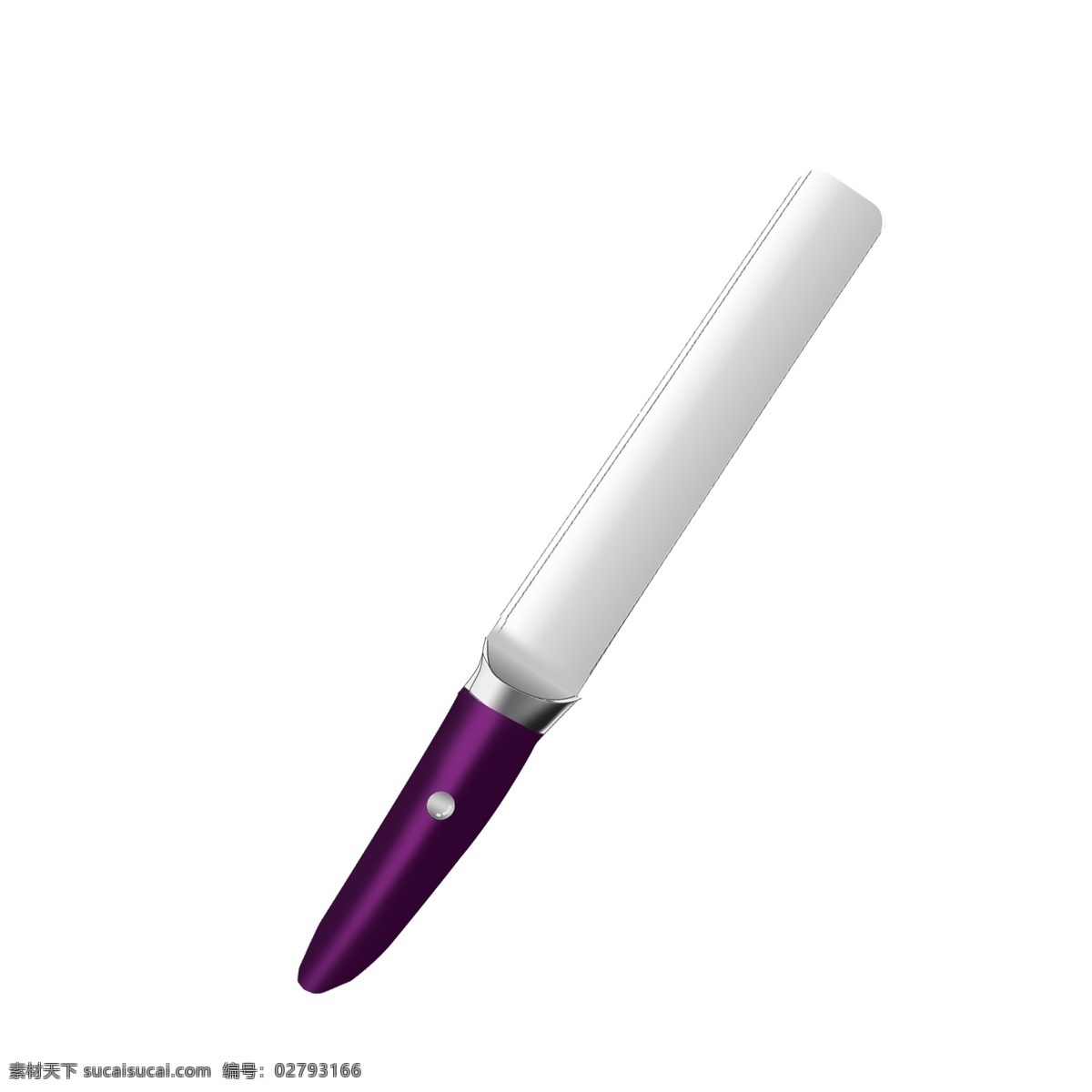 高雅 紫色 西瓜刀 水果刀 视觉 造型 时尚 铁质