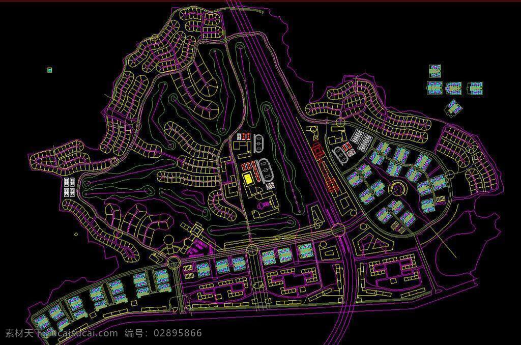 cad cad设计图 别墅 叠加 高尔夫别墅 公馆 建筑设计 立面图 平面图 剖面图 总平面图 dwg 图纸 装修 装饰 施工图 室内设计 独栋 联排 双拼 私宅 别业 温州泊岙山庄 高尔夫 图 施工图纸 源文件 cad素材 室内图纸