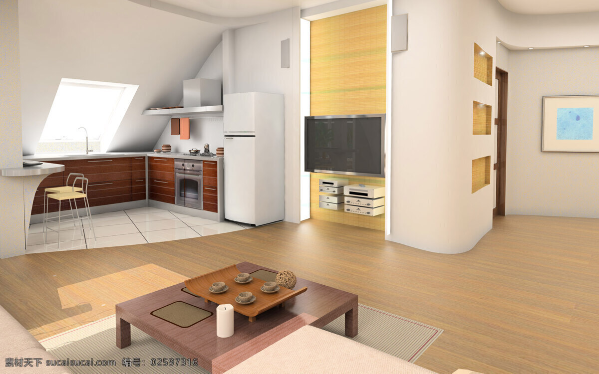 房间 家具 室内 桌椅 木地板 窗户 室内设计 环境设计