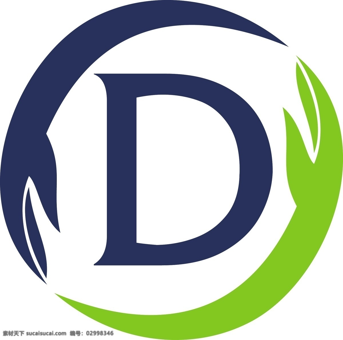 绿色 能源 logo 标识 互联网 标志 创意 公司 广告 科技logo 多用途