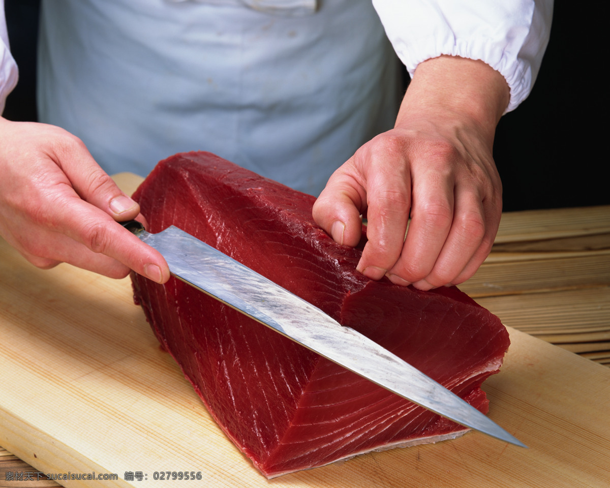 切割 鱼肉 食物 美味 海鲜 可口 新鲜 诱人 刀 食材原料 餐饮美食