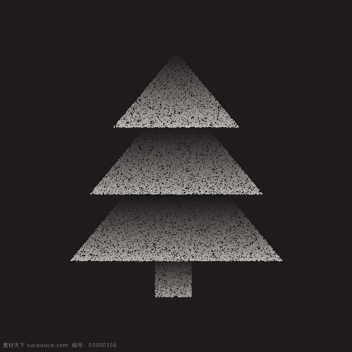 灰色圣诞树 圣诞树 摘要 论文 几何 圣诞快乐 冬天 圣诞 垃圾 灰色 快乐 星罗棋布 色调 一半 点画 黑色