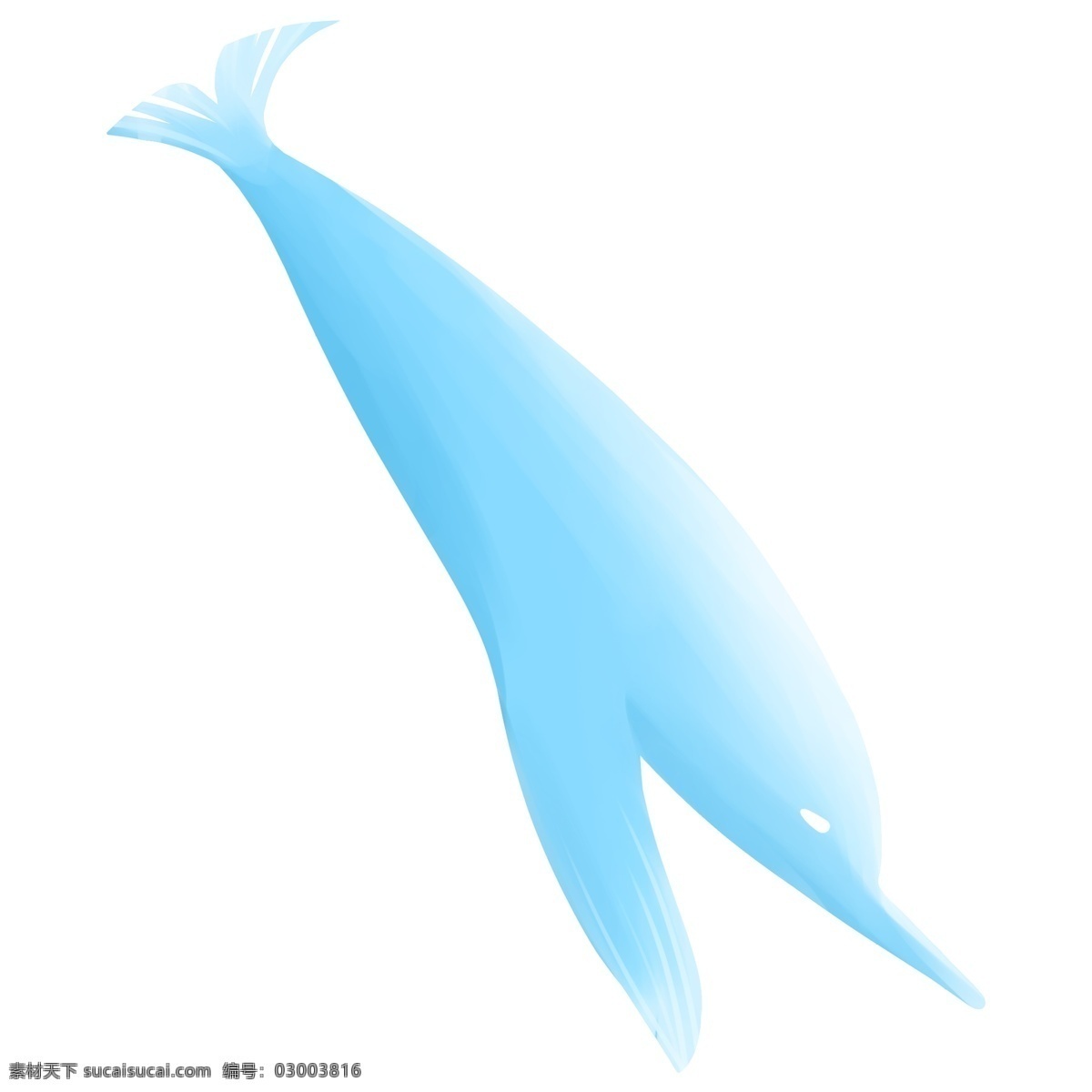 蓝色 鲸鱼 动物 卡通 透明 免抠元素 蓝色鲸鱼 透明素材 装饰元素