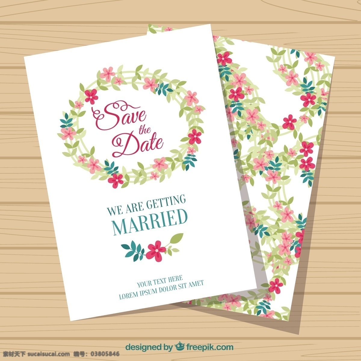 带 鲜花 白色 婚礼 卡 花卉婚礼卡片 婚礼卡片 矢量卡片 花卉卡片