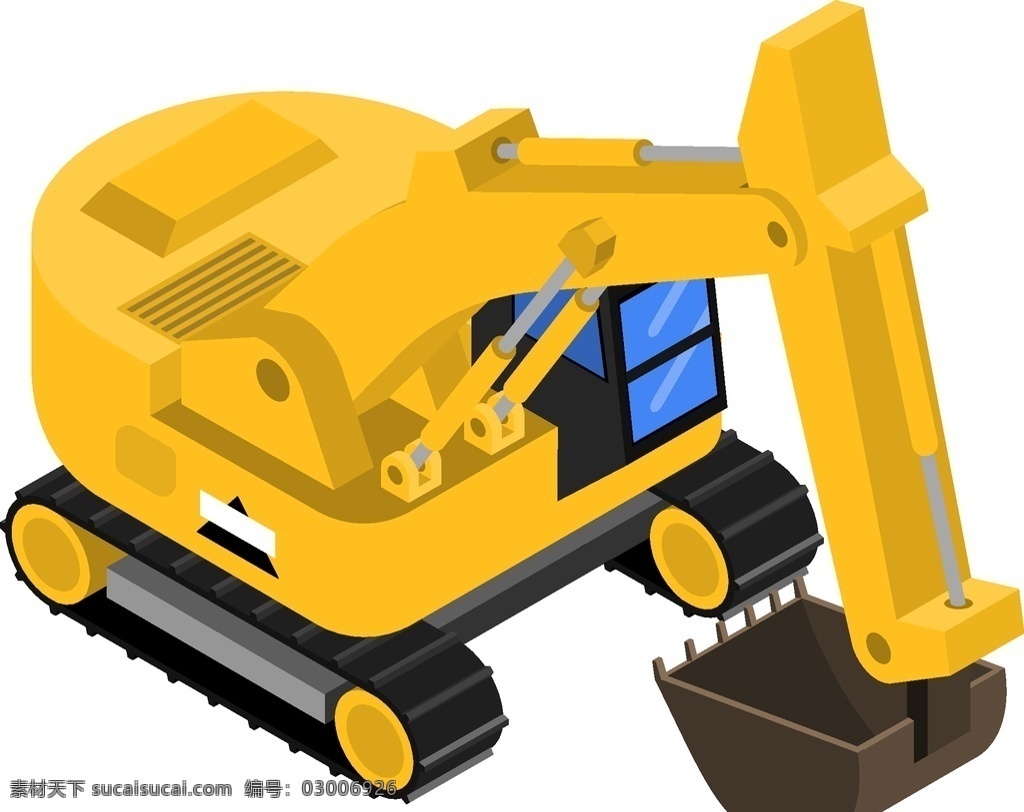 工程车图片 工程车 建筑工程 车辆 车子 运载 挖掘 运输车辆 挖掘机 推土机 压路机 装载机 起重机械 卡通设计