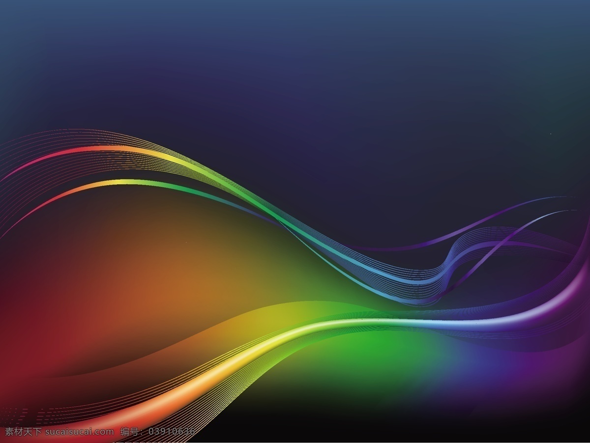 深 颜色 波 矢量 背景 web 彩虹 插画 创意 高分辨率 黑暗 接口 绿色 病 媒 生物 时尚 免费 原始的 高质量 图形 质量 新鲜的 设计新的 ui元素 hd 元素 详细的 丰富多彩的 摘要 线 流动的 虹彩 紫色的 红色的 psd源文件