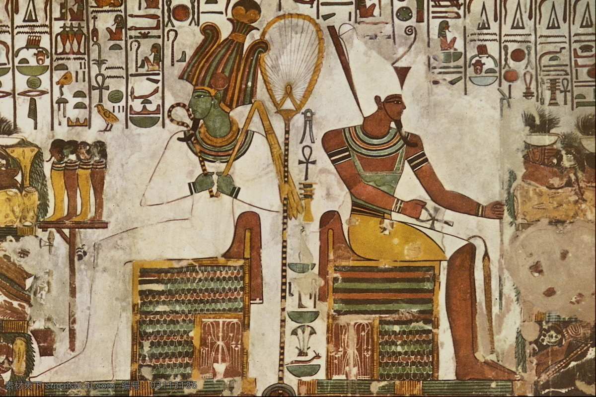 埃及 人 壁画 埃及人壁画 古代雕像壁画 古代壁画图片 古代 雕像 文化艺术