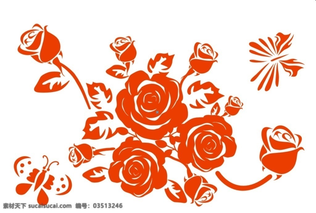 矢量 玫瑰花 花纹 底纹 花朵 标志图标 企业 logo 标志