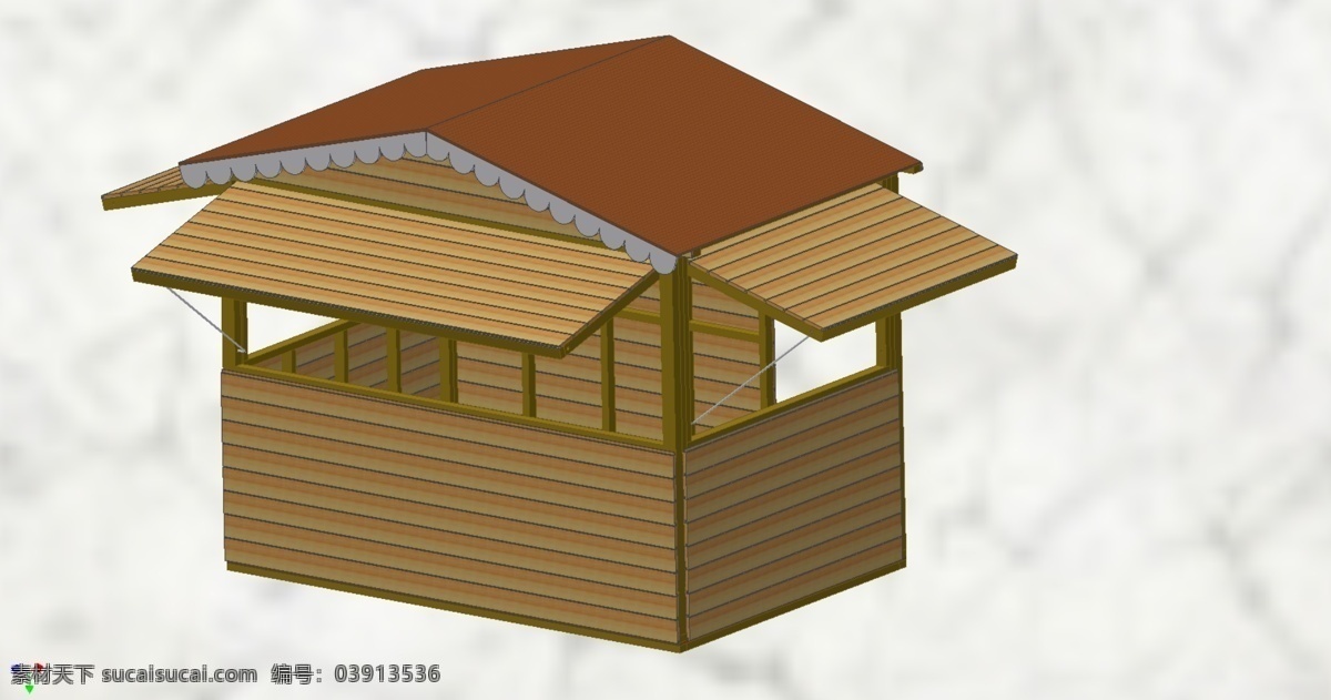 别墅 博览会 博伊斯 建筑 3d模型素材 建筑模型