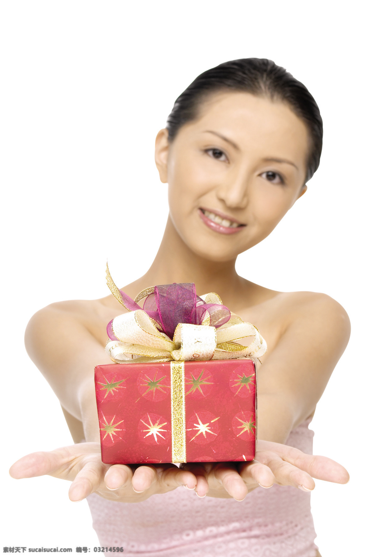 美女送礼品 美女 美女送礼 礼品 女人 送礼的女人 美女献礼 献礼 促销 促销送礼 人物图库 女性女人 人物素材 摄影图库