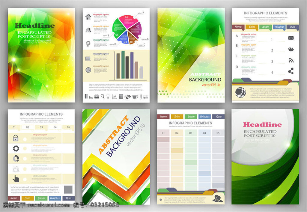 信息 图表 绿色 宣传单 背景 信息图表 梦幻 三角形 宣传单模板 宣传单背景 创意传单设计 时尚传单 传单版式 传单排版 折页传单