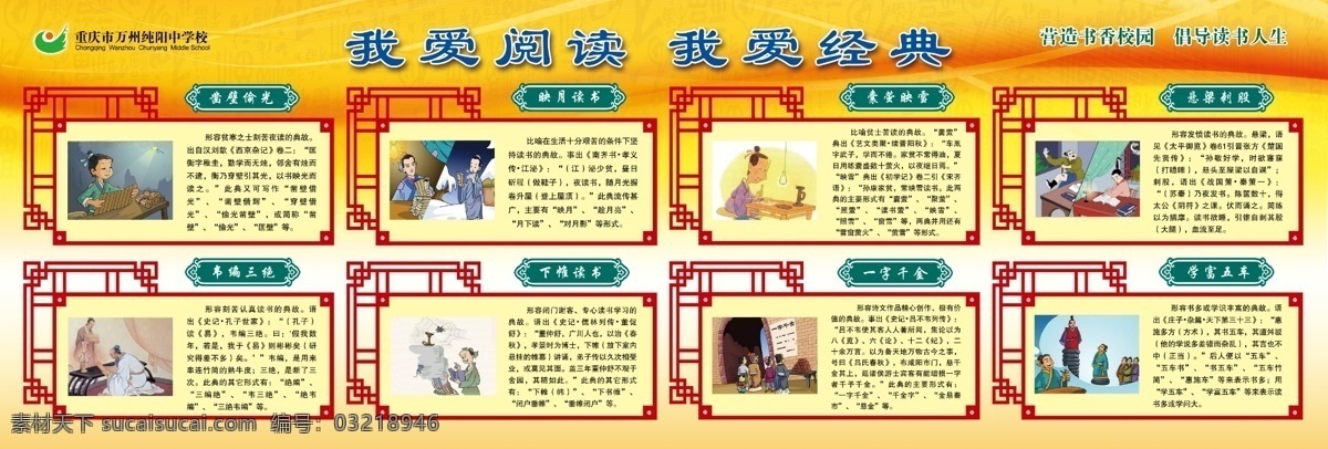 中国成语故事 中国成语 成语故事 学校展板 教育展板 古典故事