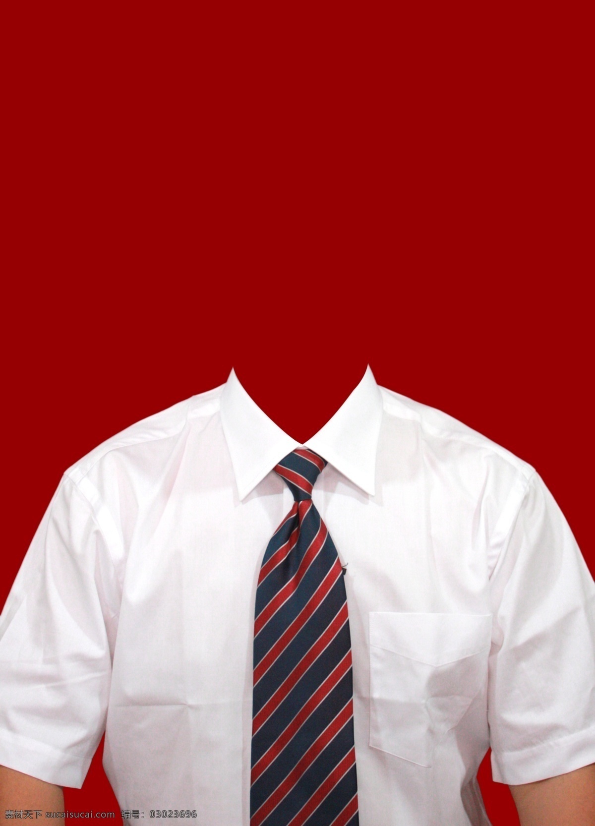 衬衫图片 白衬衫 衣服 衬衣 红领带 衣