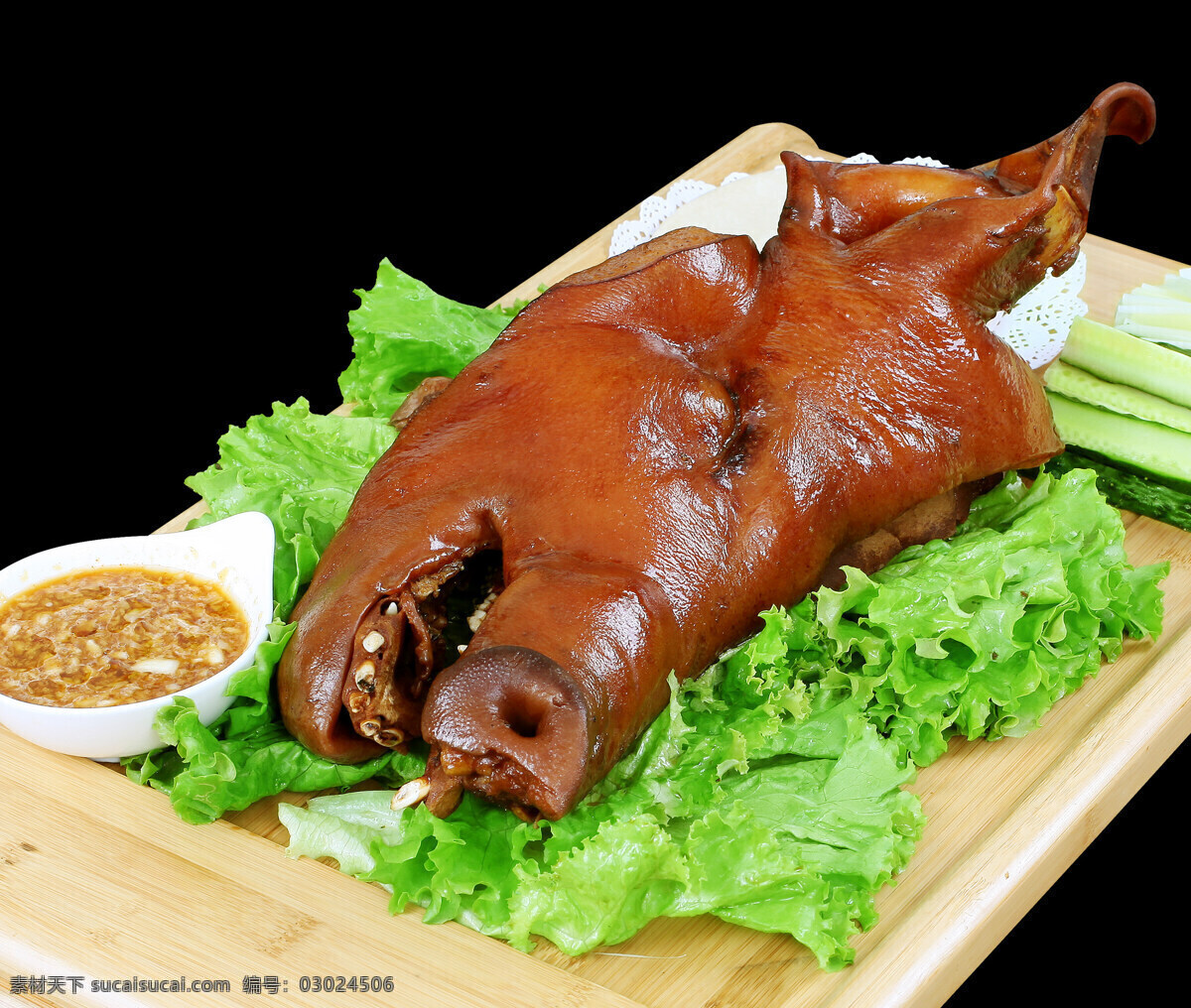 红扒猪脸 美食 餐饮美食 家常菜 厨房美食 传统美食