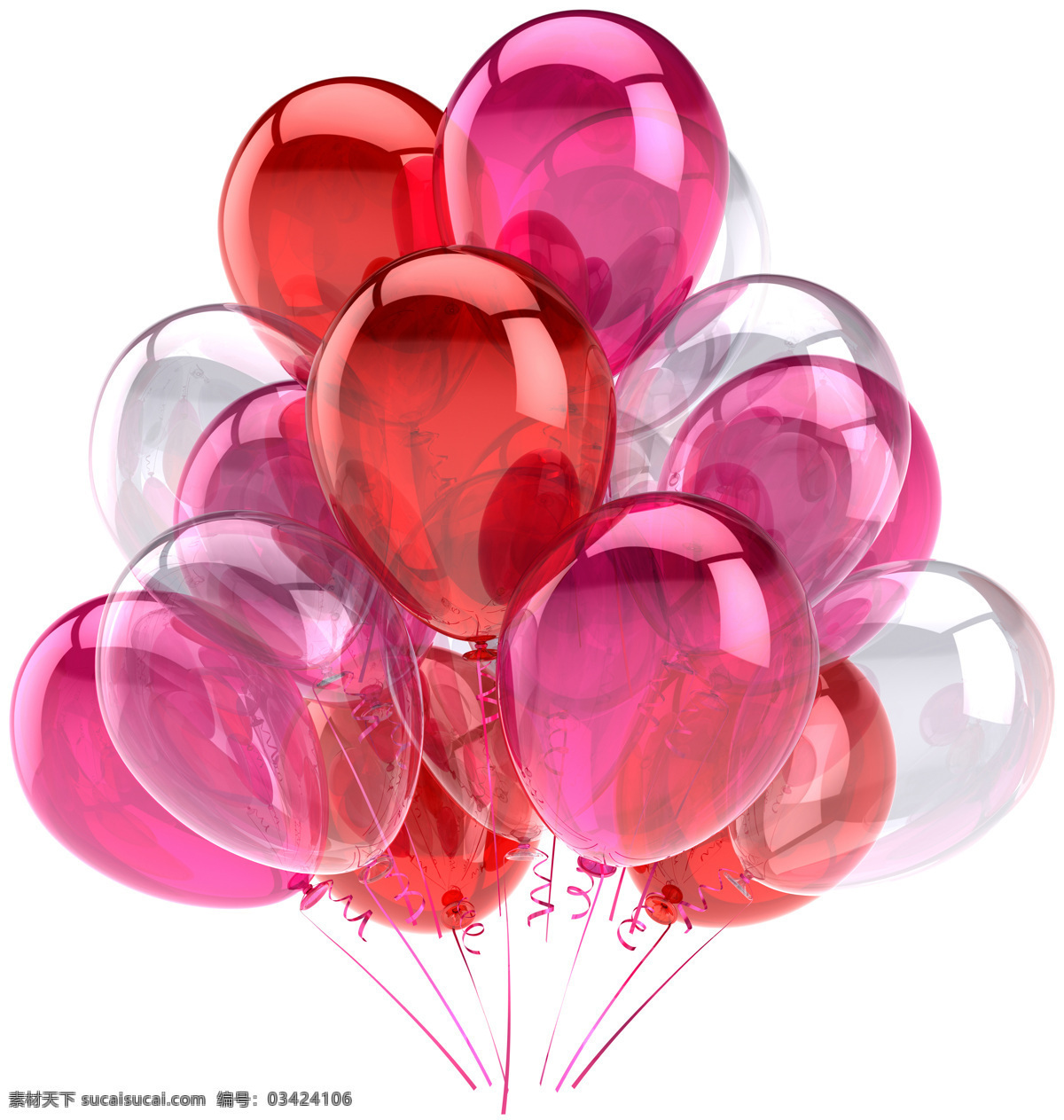 彩色 气球 彩色气球 彩球 节日气球 节日彩球 节日素材 节日庆祝 3d设计 其他类别 生活百科