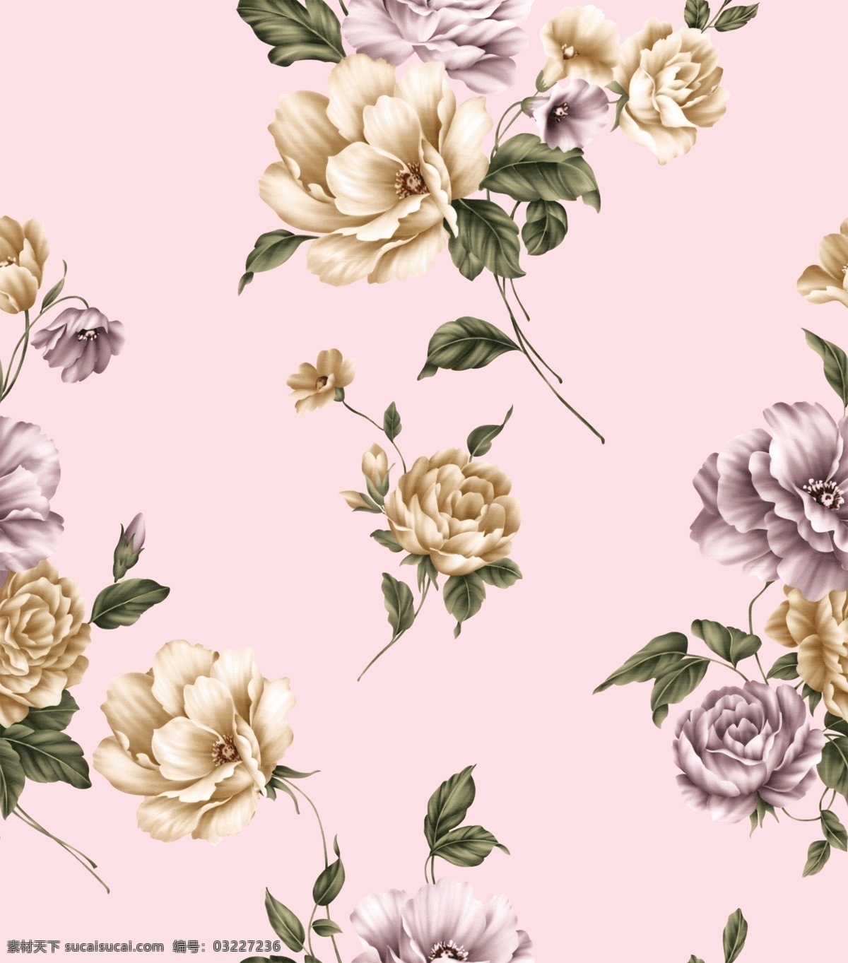 数码 印花 可爱 玫瑰 回位 纹理 图 数码印花 服装设计 分层素材 可直接换底 时尚 2016 粉色