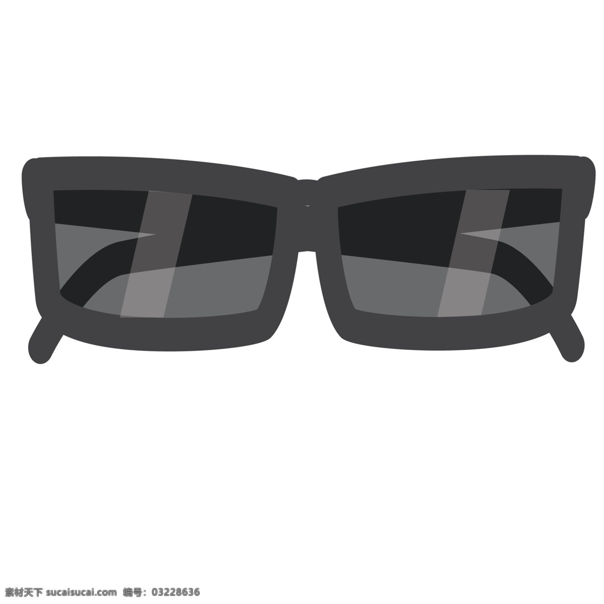 黑色 墨镜 免 抠 图 卡通墨镜 黑色眼睛 黑框眼镜 卡通 眼镜 晒太阳