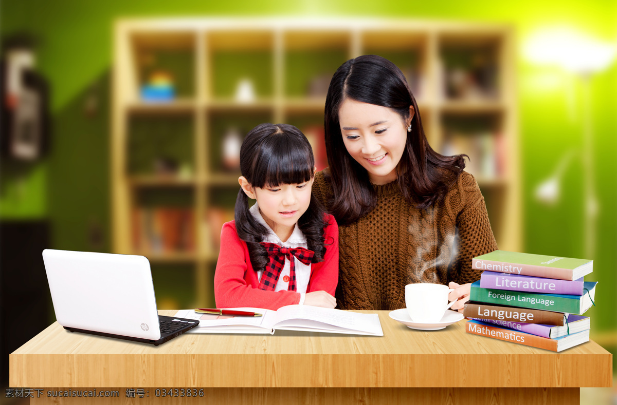 亲子 孩子 家人 学习 儿童幼儿 人物图库