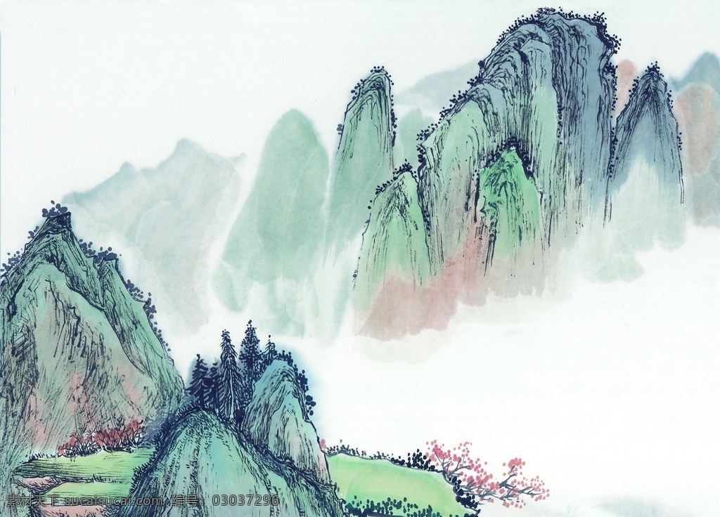 寄情山水 山 水 风景 国画 古典 美术 绘画 中国美术图库 绘画书法 文化艺术