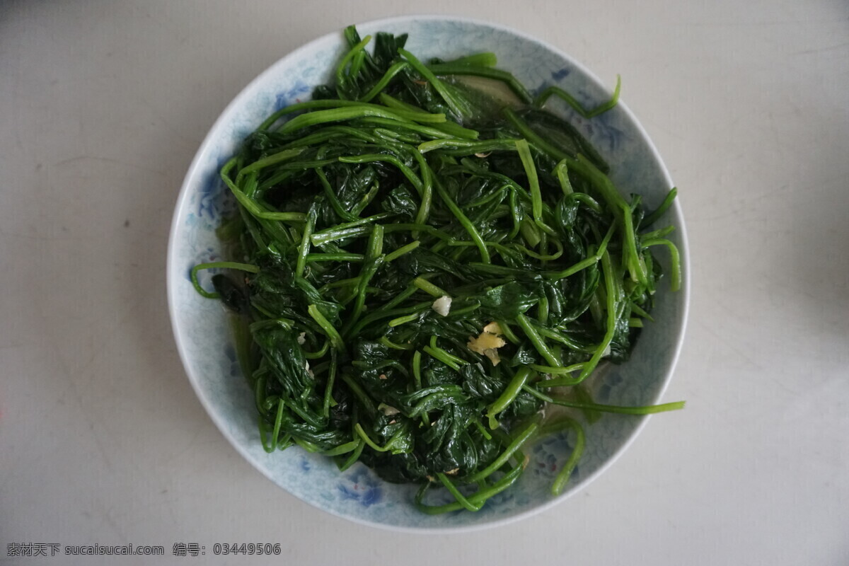 蒜茸番薯叶 蒜茸 番薯叶 小炒番薯叶 清炒番薯叶 家常小炒 美食照片 餐饮美食 传统美食