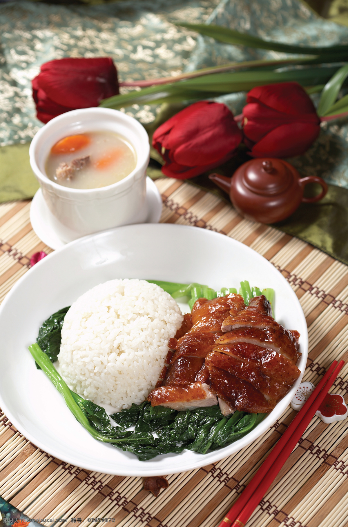 金牌烧鹅饭 美食 传统美食 餐饮美食 高清菜谱用图